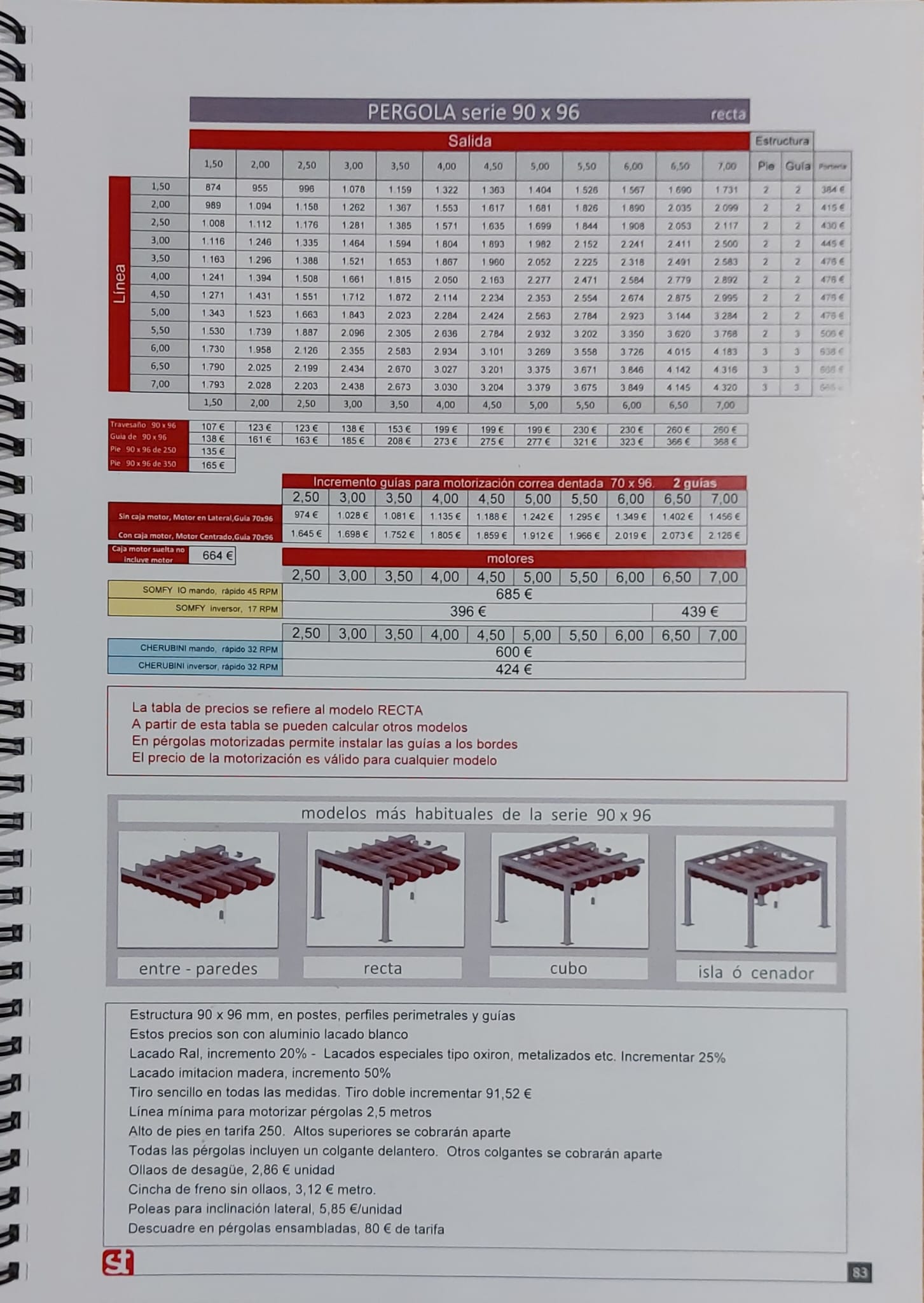 Pérgola 90x96